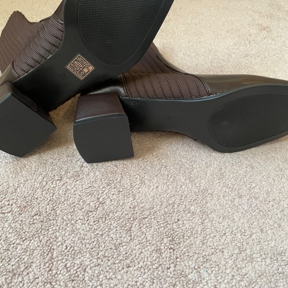 New Shein sock boots brown size 38 - Picture 3 of 6